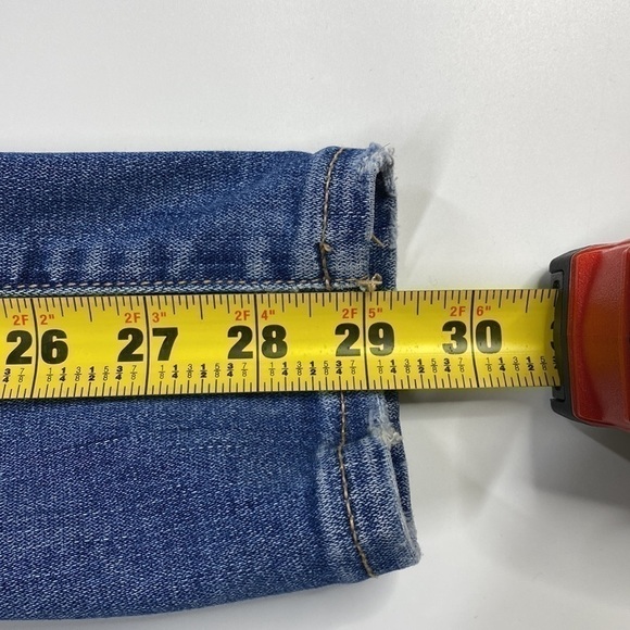 American Eagle Super Stretch X Hi-Rise Jegging Distressed Size 4 - Picture 8 of 14